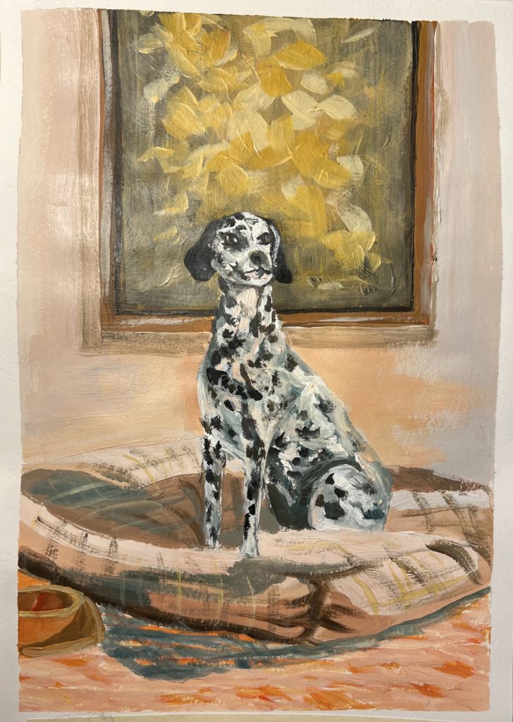 Painting by Alexandra Uryasova