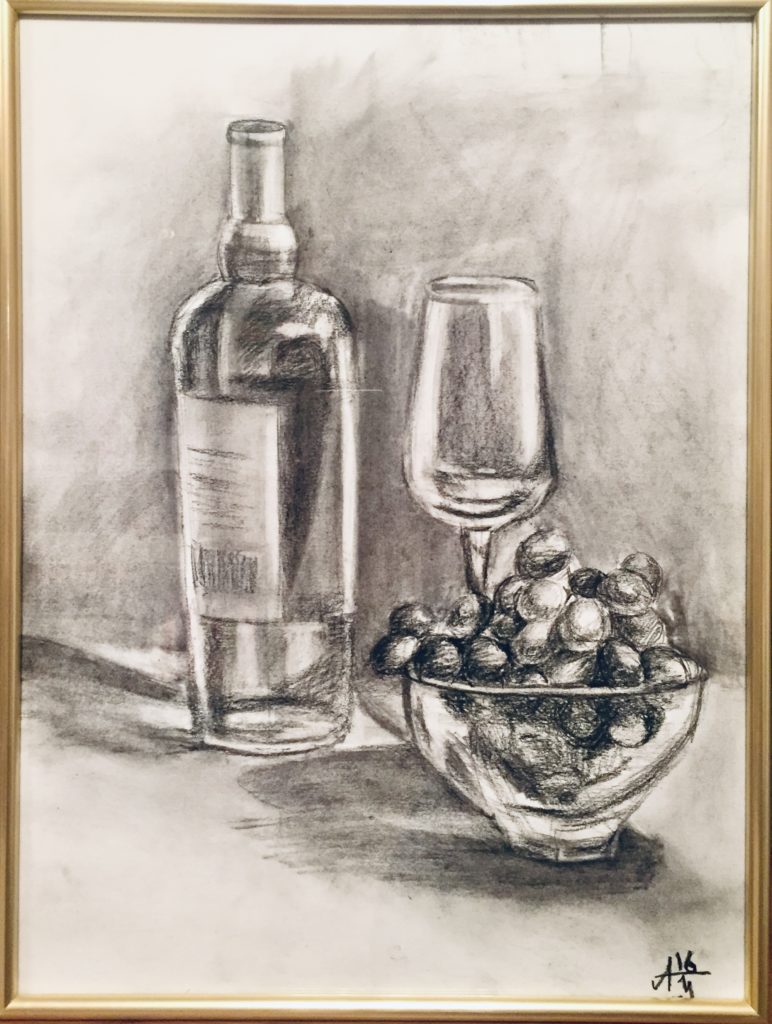 Painting by Alexandra Uryasova