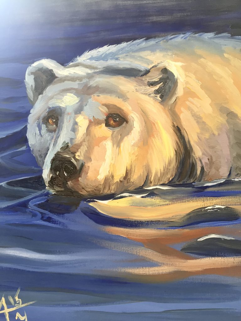 Painting by Alexandra Uryasova